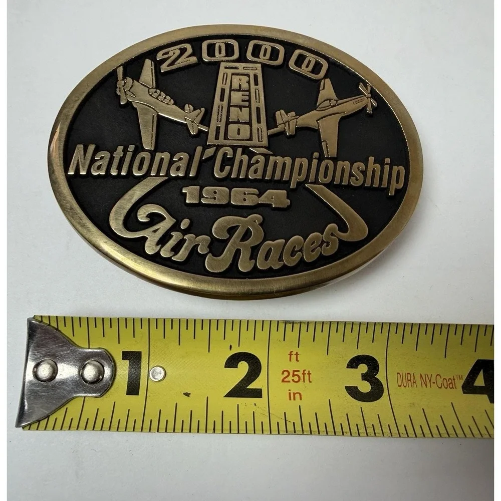 Reno 2000 Air Races‎ National Championship Limited Edition Belt Buckle #2 Nevada